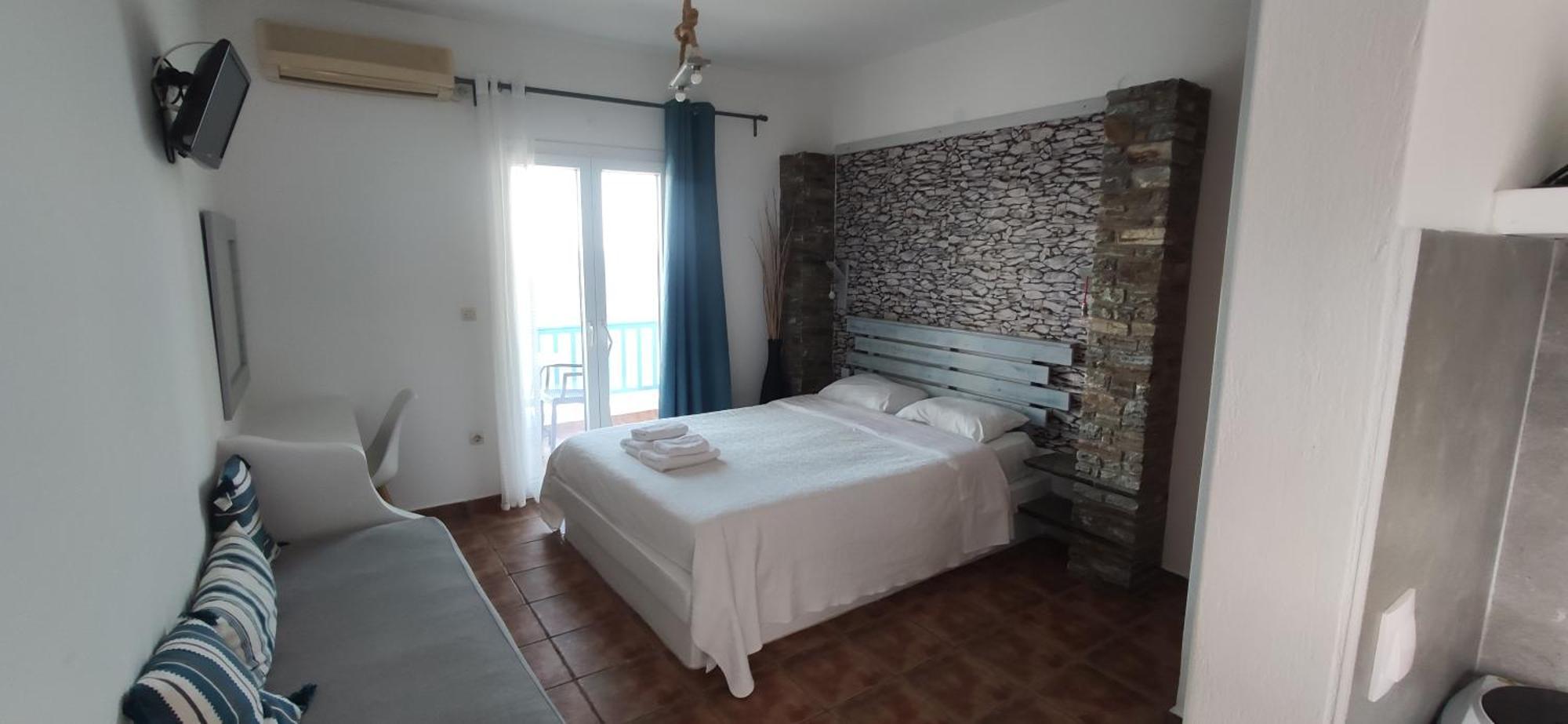 Anemos Sea View Aparthotel Batsi  Ruang foto